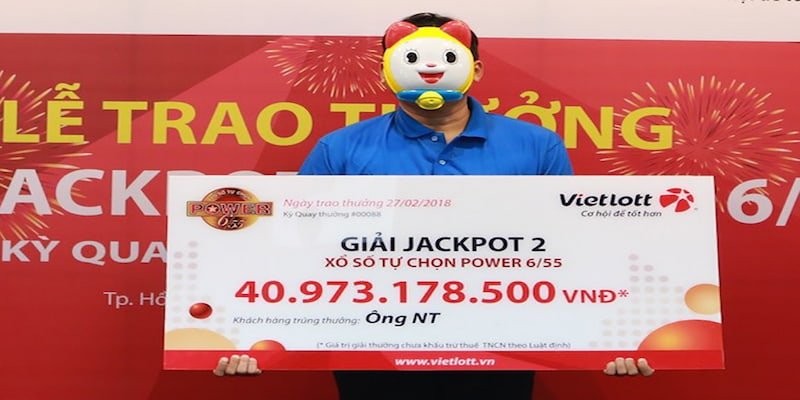 Giải thưởng Jackpot cực khủng